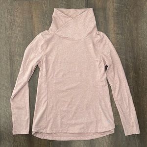 Heather Pink Athleisure Top - Women’s S